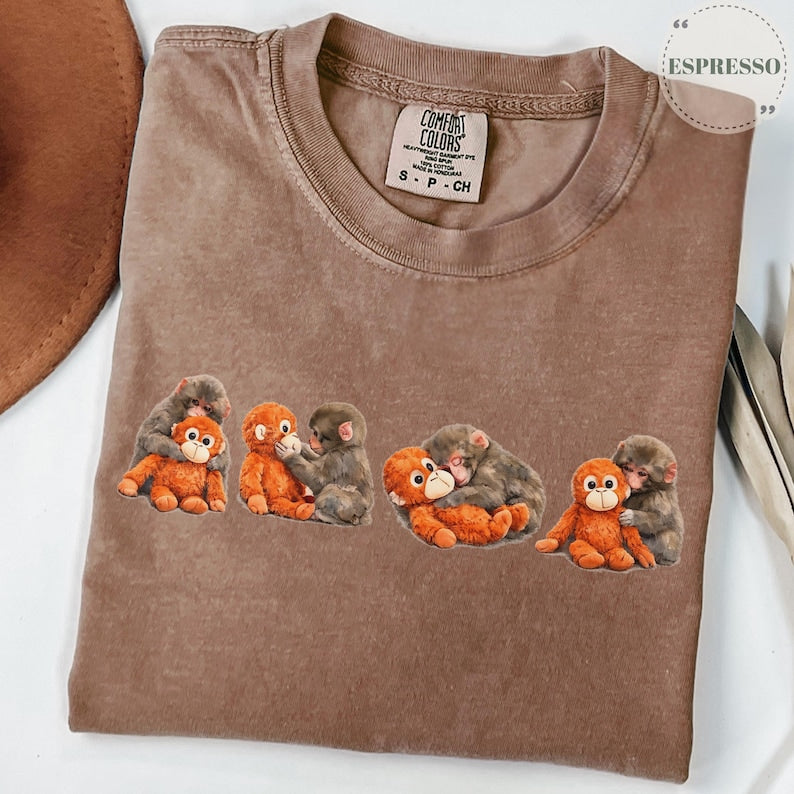 Punch Monkey Shirt, Team Punch Shirt, Viral Monkey Meme Tee, Save Punch, Trending Monkey Design, Cute Meme Shirt, Monkey Lover Gift
