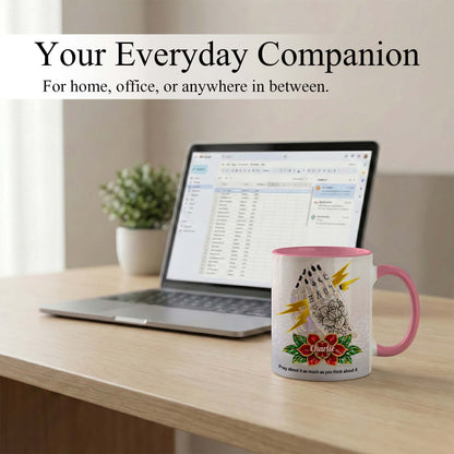 Inspirational Christian Mug – Personalized Prayer Quote Coffee Cup