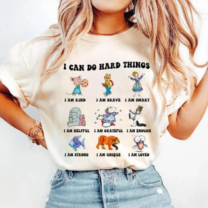 "I Can Do Hard Things" Self-Affirmation Graphic T-Shirt / Sweatshirt / Hoodie