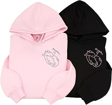 Dolphin Matching Hoodies For Couples, Sweatshirts & Hoodies For Couples, Cute Matching Hoodies For Couple, Personalized 1st Anniversary And Valentine’s Day Gifts