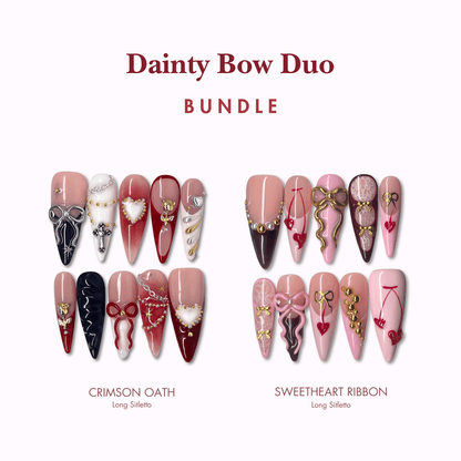 Dainty Bow Duo