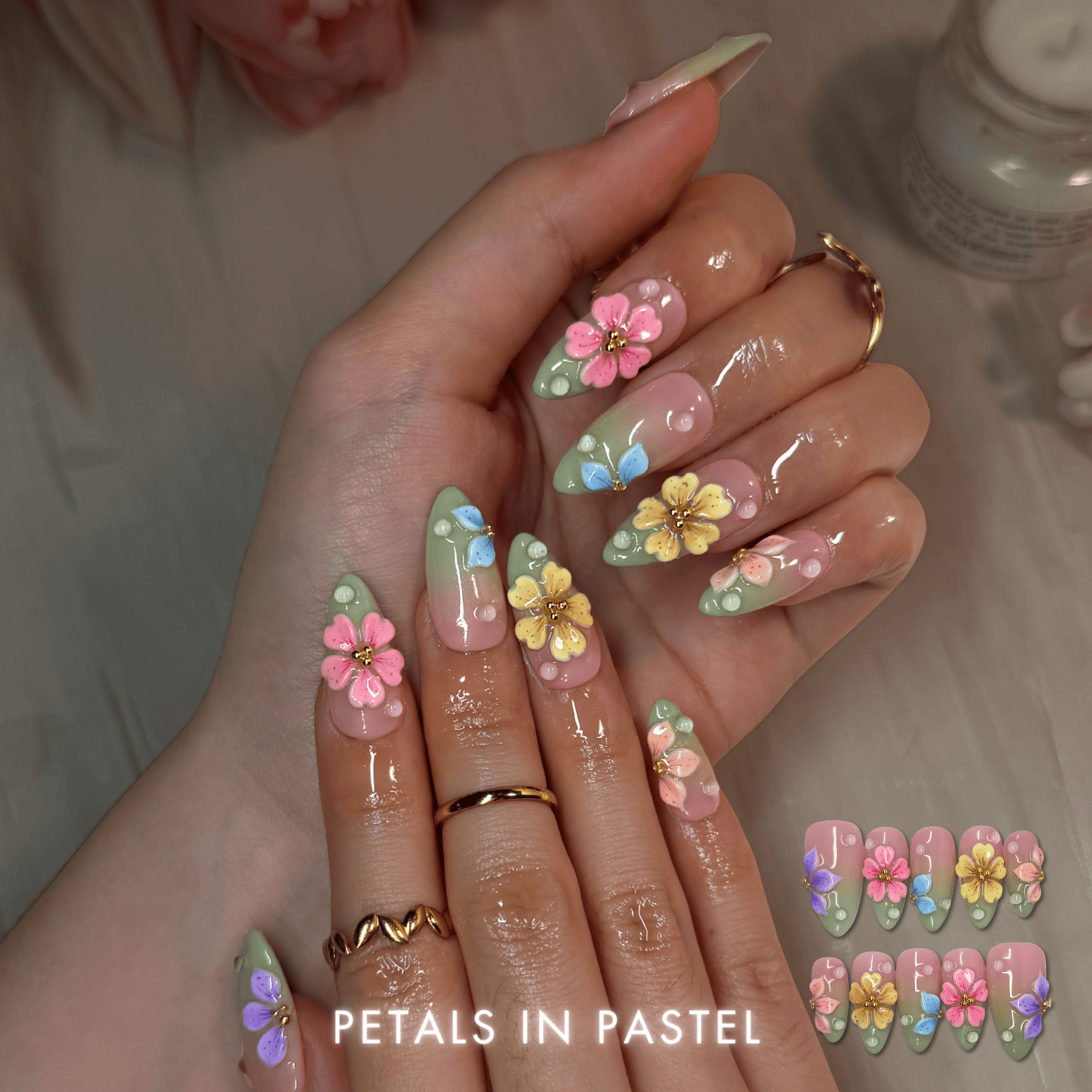 PETALS IN PASTEL