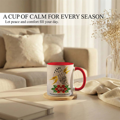 Inspirational Christian Mug – Personalized Prayer Quote Coffee Cup