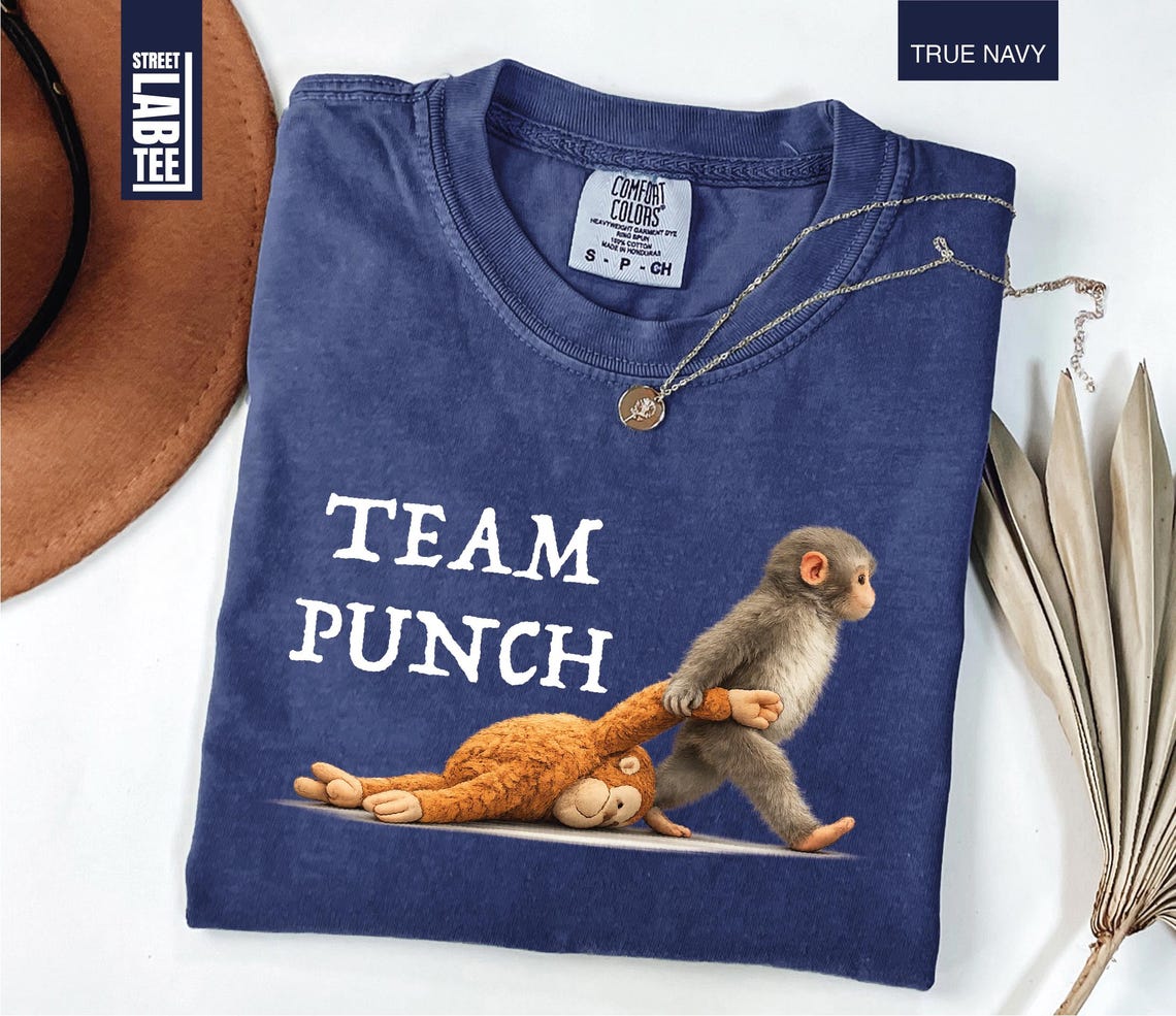 Team Punch T-Shirt, Baby Monkey Punch Shirt