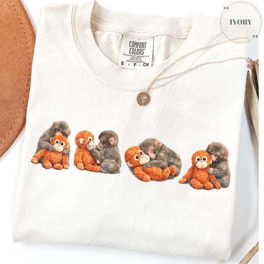 Punch Monkey Shirt, Team Punch Shirt, Viral Monkey Meme Tee, Save Punch, Trending Monkey Design, Cute Meme Shirt, Monkey Lover Gift