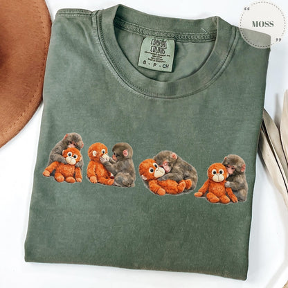 Punch Monkey Shirt, Team Punch Shirt, Viral Monkey Meme Tee, Save Punch, Trending Monkey Design, Cute Meme Shirt, Monkey Lover Gift