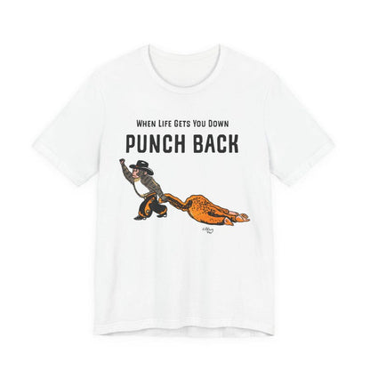 Punch Monkey Cowboy Cowgirl Love Tee | Animal Western Graphic Shirt