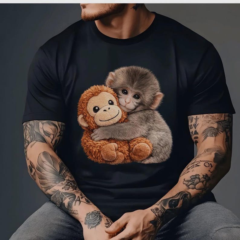 Punch The Monkey Shirt - Viral Baby Macaque Tee