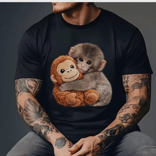 Punch The Monkey Shirt - Viral Baby Macaque Tee