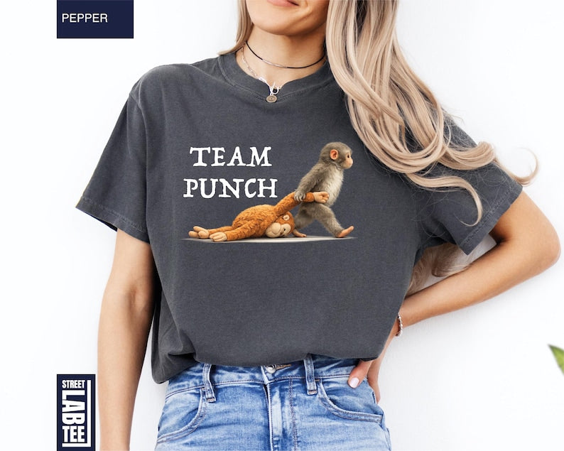 Team Punch T-Shirt, Baby Monkey Punch Shirt