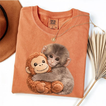 Punch The Monkey Shirt - Viral Baby Macaque Tee
