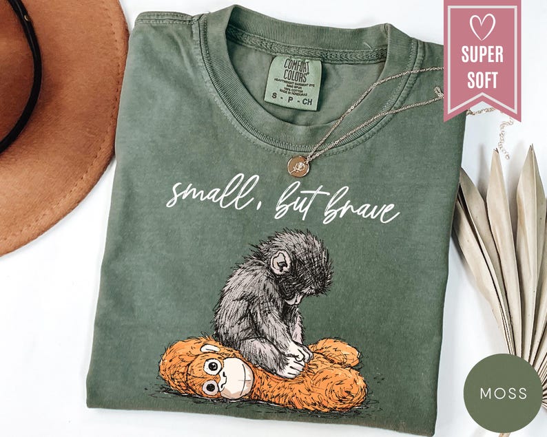 Baby Monkey Punch Shirt, Small But Brave Punch T-Shirt,Boxy, I Stand With Punch Clothes, Protect Punch Tee, Viral Monkey Tee