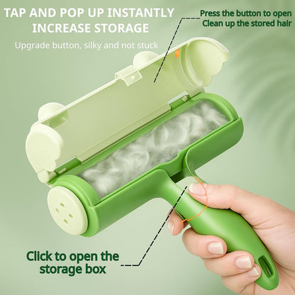 Premium Roller Pet Hair Remover, Reusable Lint Roller for Pet Hair, Couch Roller for Pet Hair Cleaner, Animal Hair Remover for Furniture, Couch Dog Fur Remover from Clothes