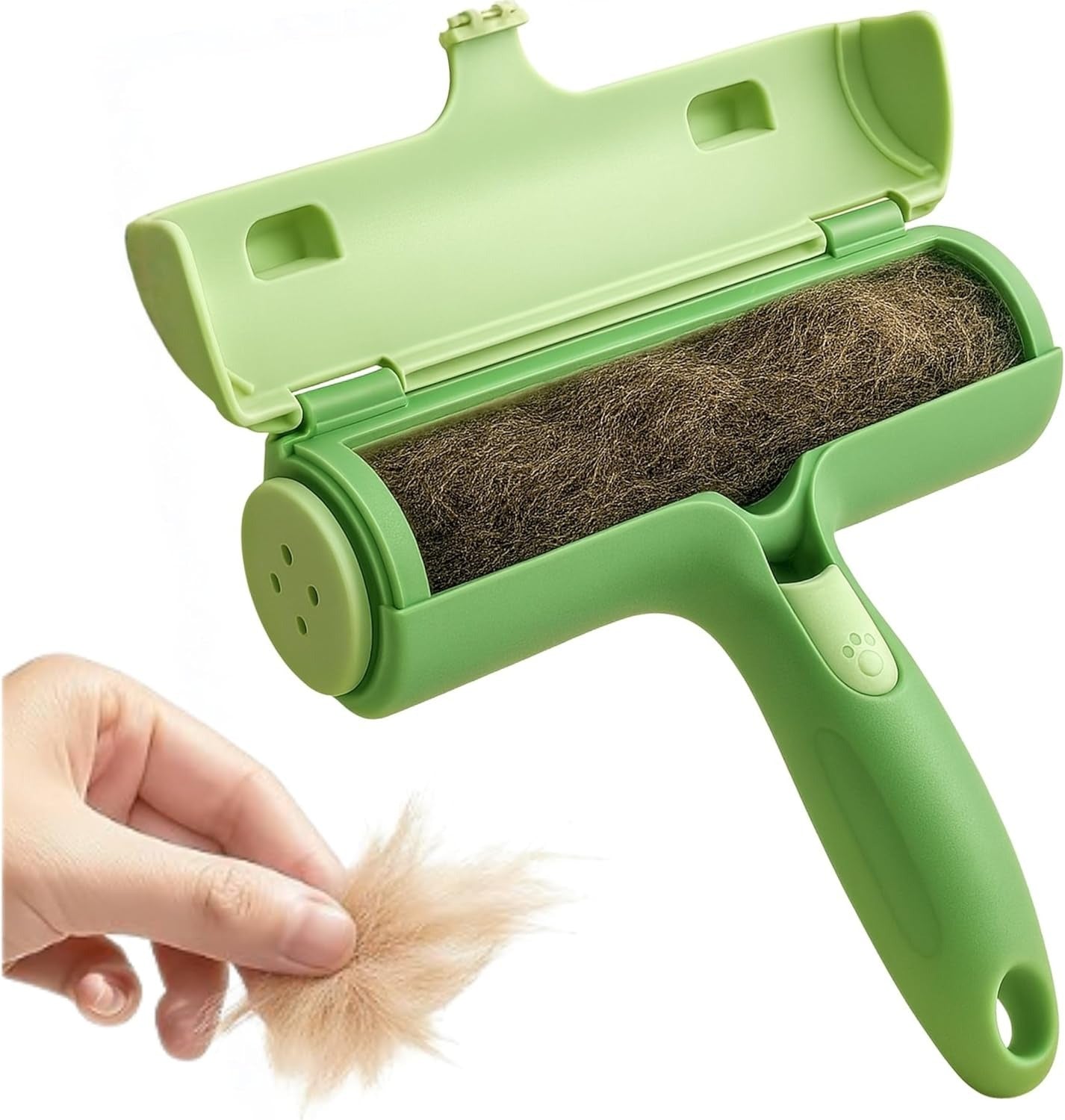 Premium Roller Pet Hair Remover, Reusable Lint Roller for Pet Hair, Couch Roller for Pet Hair Cleaner, Animal Hair Remover for Furniture, Couch Dog Fur Remover from Clothes