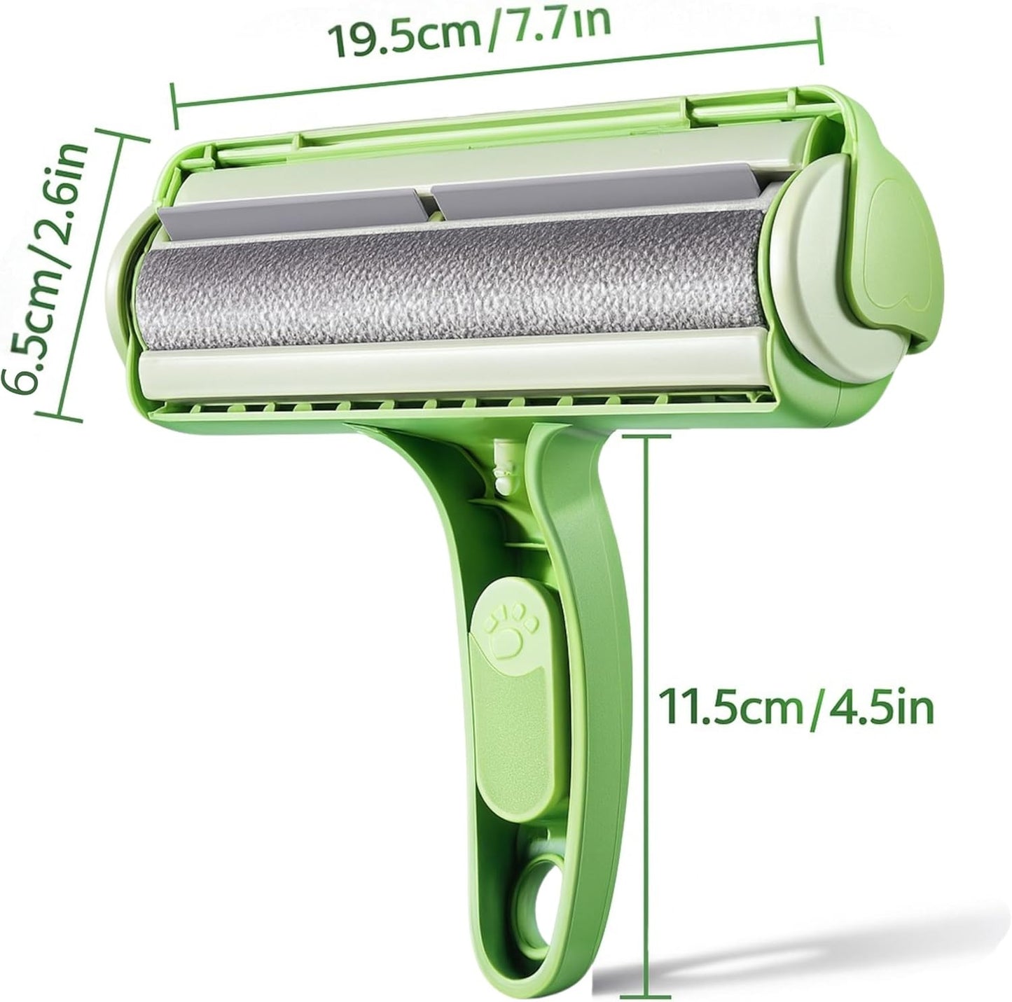 Premium Roller Pet Hair Remover, Reusable Lint Roller for Pet Hair, Couch Roller for Pet Hair Cleaner, Animal Hair Remover for Furniture, Couch Dog Fur Remover from Clothes